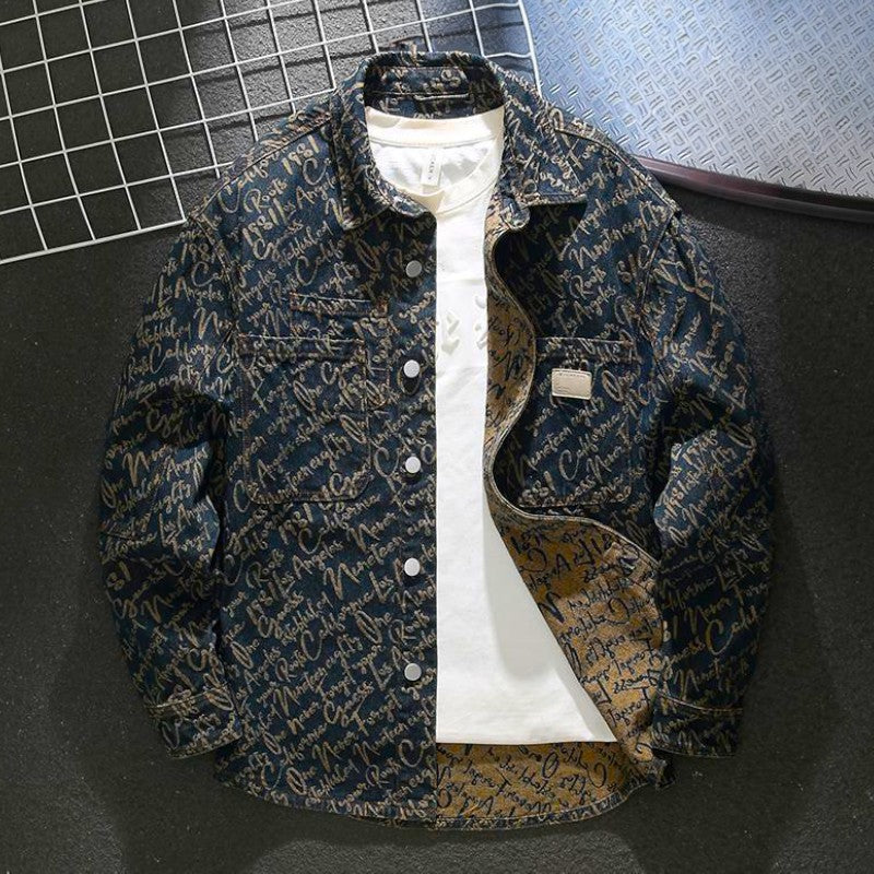 Weston | Denim Scripture Jacket main image 0