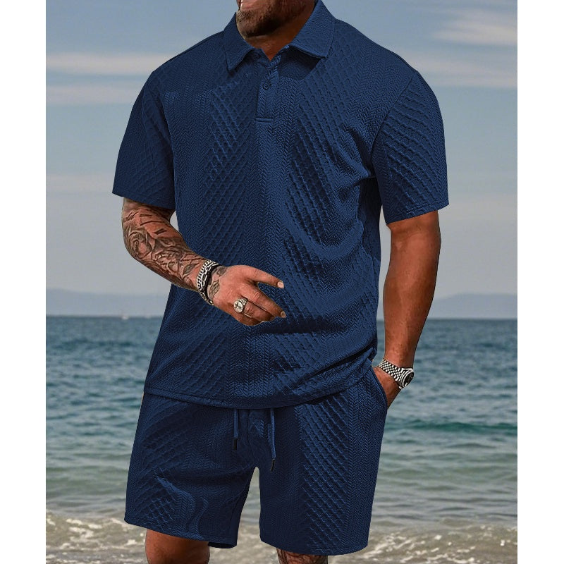 Sterling® Diamond Polo & Short Set