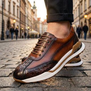 Vittorio Cowhide Leather Sneakers