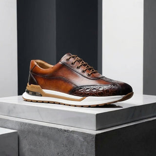 Vittorio Cowhide Leather Sneakers