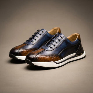 Vittorio Cowhide Leather Sneakers