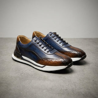 Vittorio Cowhide Leather Sneakers