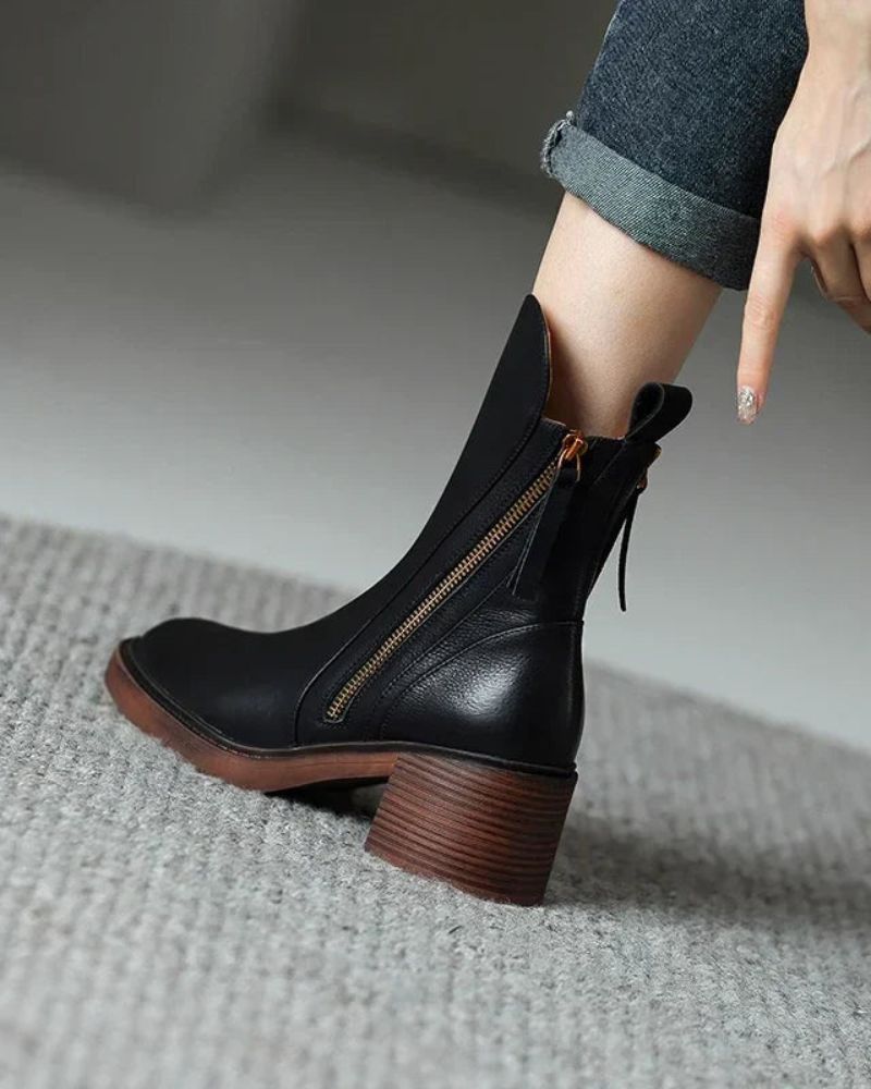 Sterling™ | Garciel – Elegant and timeless ankle boots