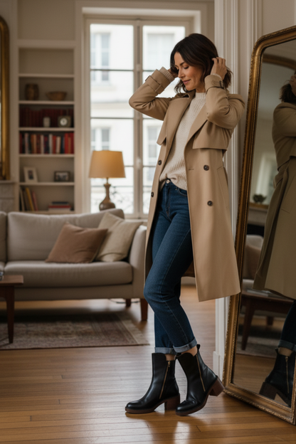 Sterling™ | Garciel – Elegant and timeless ankle boots