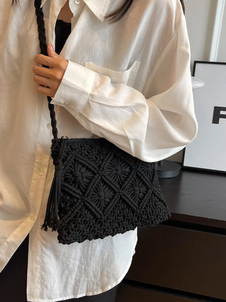 Woven Crossbody Bag