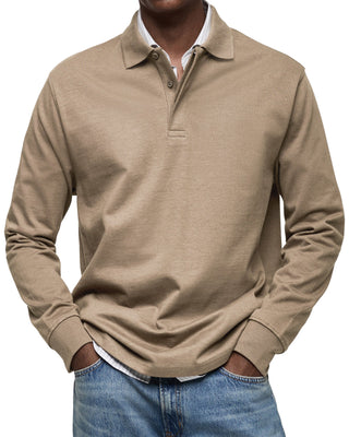 STERLING | LUXURY LONG-SLEEVE POLO SHIRT