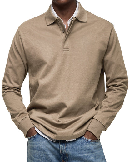 STERLING | LUXURY LONG-SLEEVE POLO SHIRT
