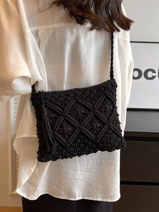 Woven Crossbody Bag