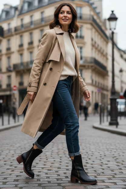 Sterling™ | Garciel – Elegant and timeless ankle boots
