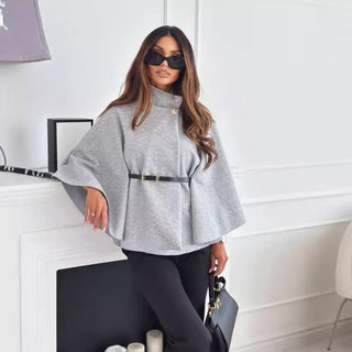 LEA - Chic butterfly jacket with belt