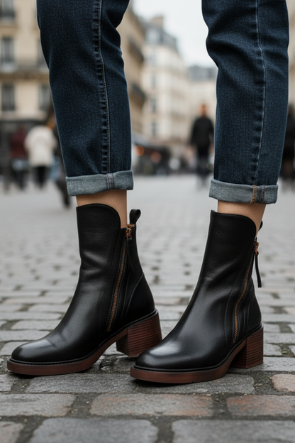 Sterling™ | Garciel – Elegant and timeless ankle boots