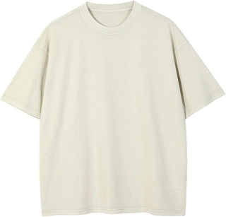 VOID BASIC – Washed Cotton Oversized Tee