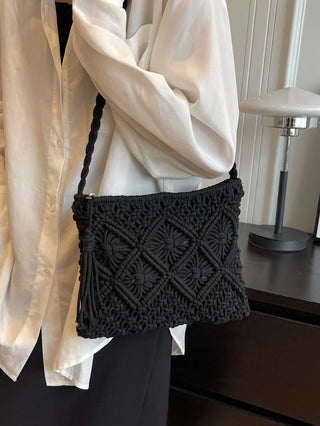 Woven Crossbody Bag