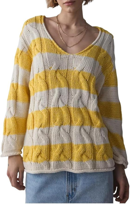 Oversized Cable Knit Sweater