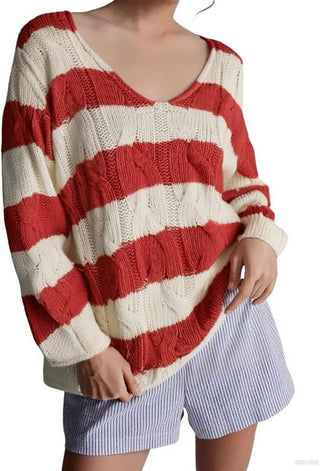 Oversized Cable Knit Sweater