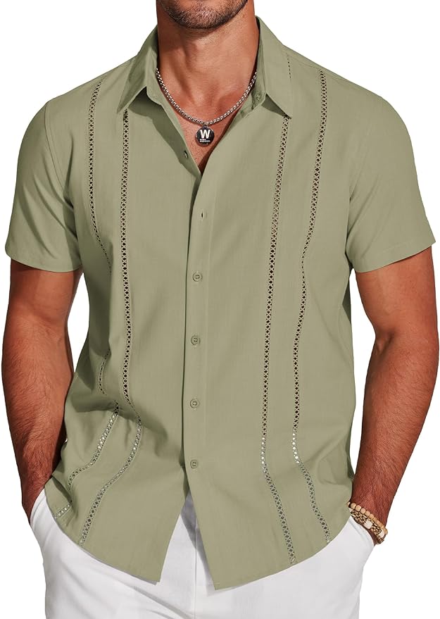 Cuban Guayabera Shirt