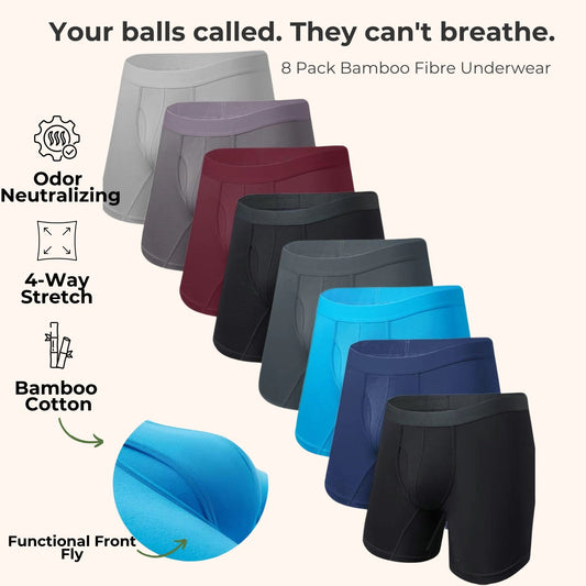 Sterling® Dual Pouch Bamboo Boxers