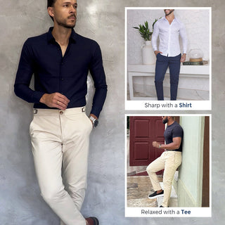 Men's Stretch Slim Fit Pants