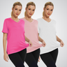 Neon Pink/ Pink/ White Color