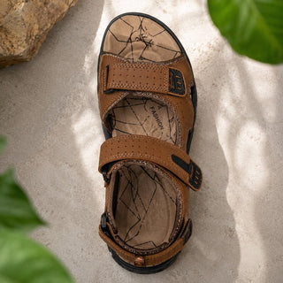 NomadFlex | Contoured Leather Sandals — Men's