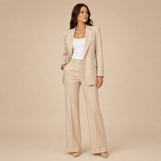 Vanessa™ | Elegant Suit Set with Flared Pants
