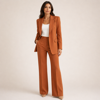 Vanessa™ | Elegant Suit Set with Flared Pants
