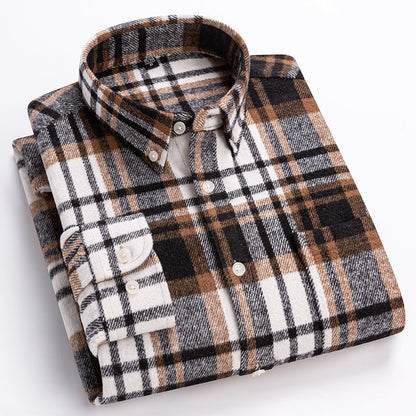 Harrison Plaid Cotton Shirt