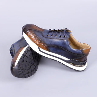 Vittorio Cowhide Leather Sneakers