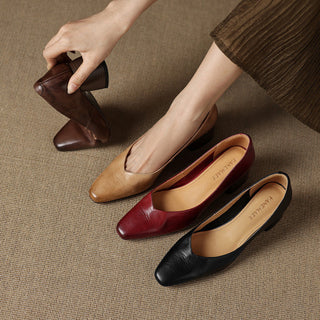 Zila Genuine Leather Heels