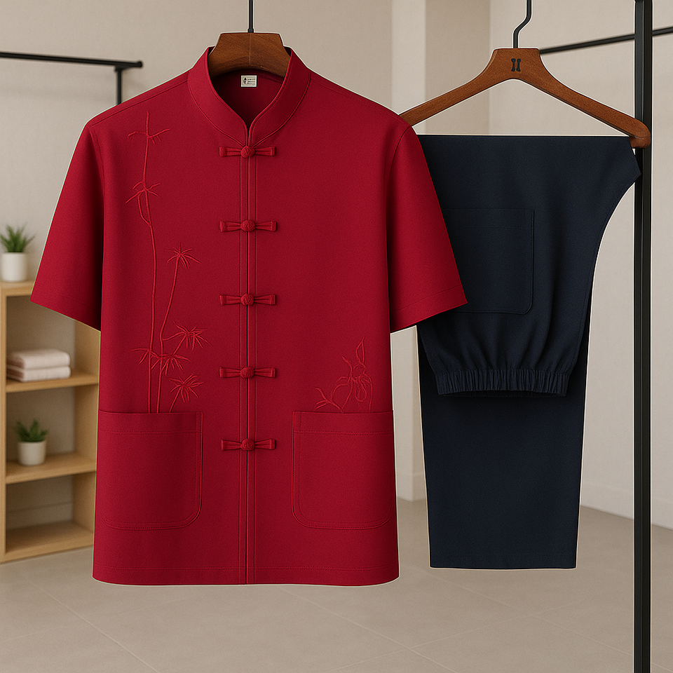 Osaka Silk-Blend Set