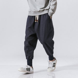 Riku – Comfortable Harem Pants Made of Cotton