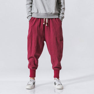 Riku – Comfortable Harem Pants Made of Cotton