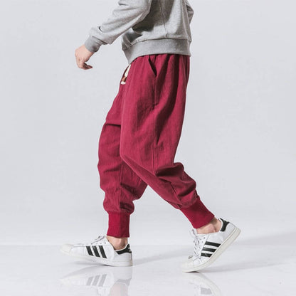 Riku – Comfortable Harem Pants Made of Cotton