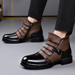 Centaur Leather Ankle Boots