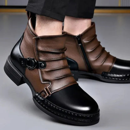 Centaur Leather Ankle Boots