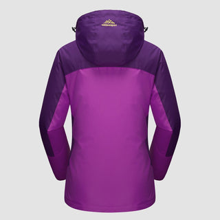 3-in-1 Waterproof Winter Coat, Fleece Lined,Two-Piece Suit, Hooded Ski & Hiking Jacket