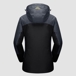 3-in-1 Waterproof Winter Coat, Fleece Lined,Two-Piece Suit, Hooded Ski & Hiking Jacket