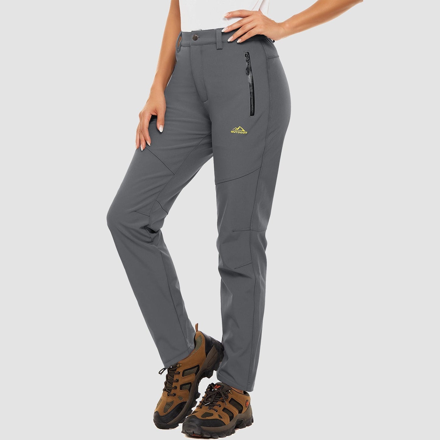 Women's Fleece Lined Water Resistant Winter Ski Pants