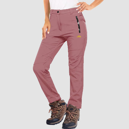 Women's Fleece Lined Water Resistant Winter Ski Pants