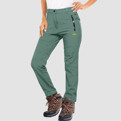 Women's Fleece Lined Water Resistant Winter Ski Pants