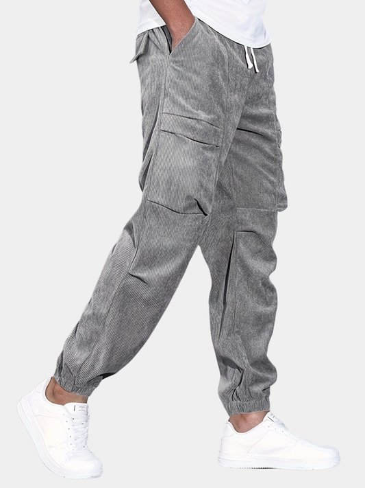 STERLING | CORDUROY CARGO TROUSERS