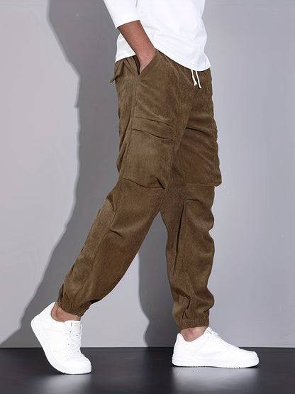 STERLING | CORDUROY CARGO TROUSERS