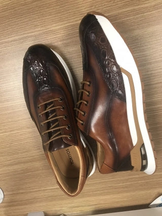 Vittorio Cowhide Leather Sneakers