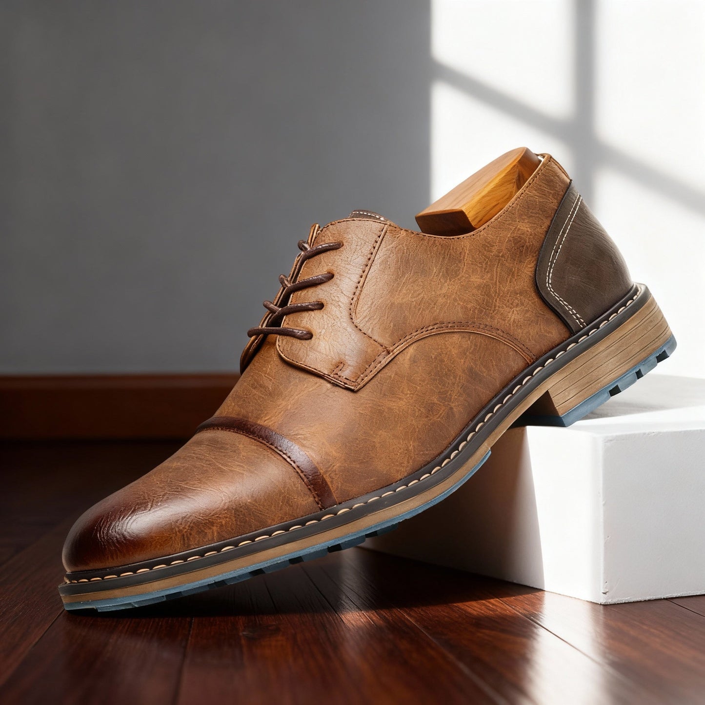 Geoffrey Scott Cap-Toe Derbies
