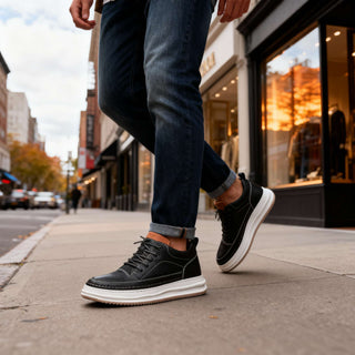 Robert Johnson Leather Sneakers