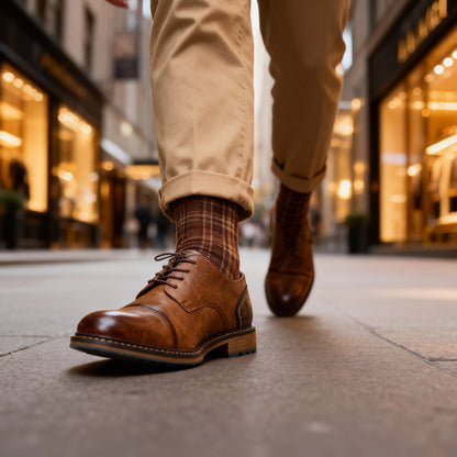 Geoffrey Scott Cap-Toe Derbies