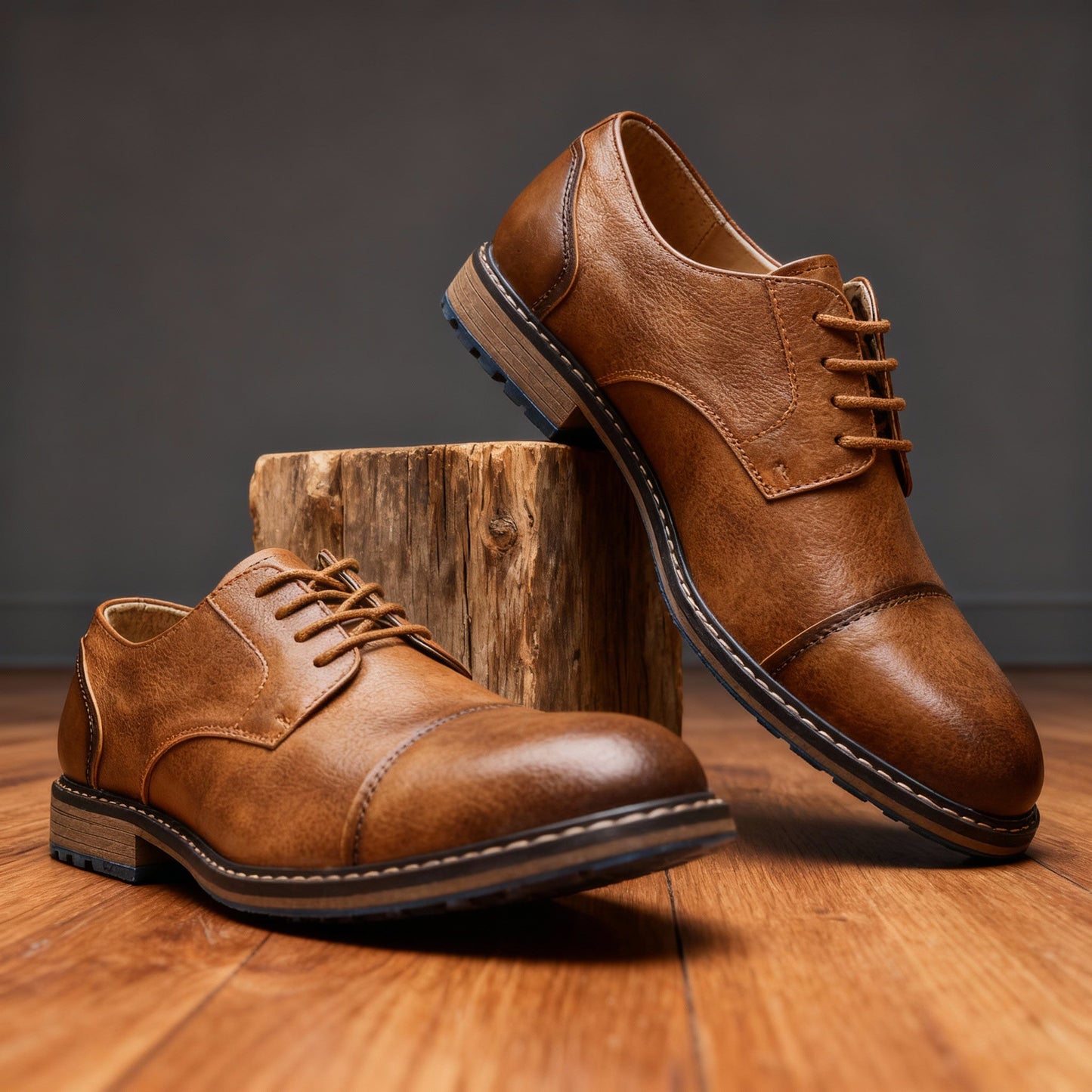 Geoffrey Scott Cap-Toe Derbies
