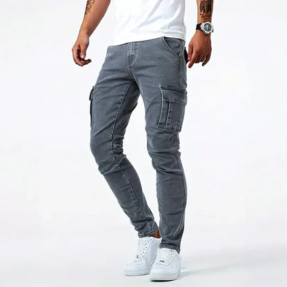 Cargo Denim Jeans