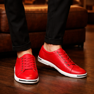Casual Leather Sneakers