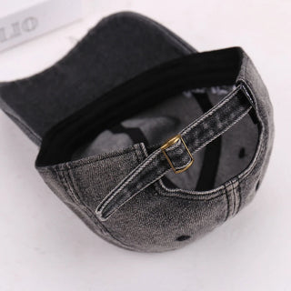 Never Give Up Distressed Cap